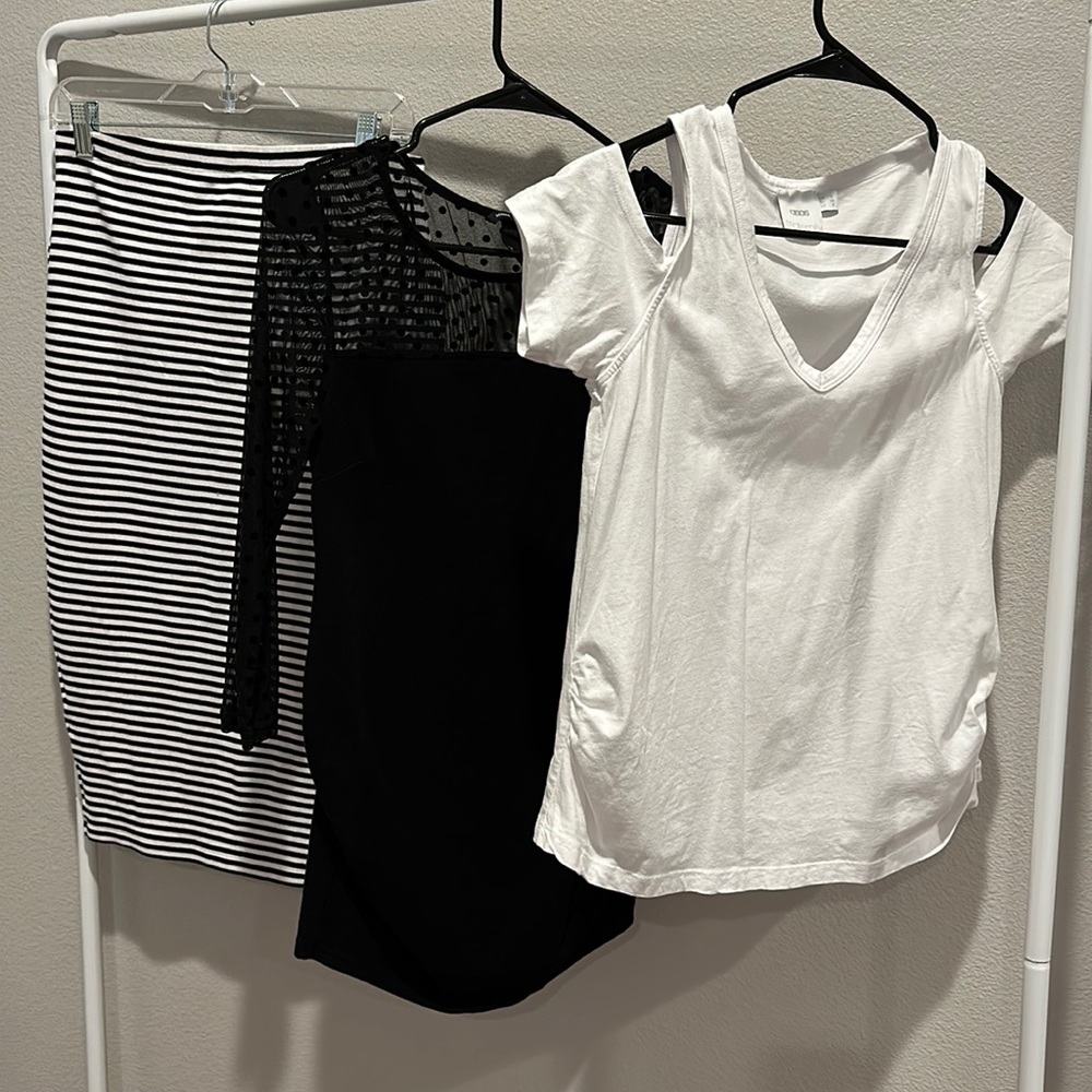ASOS maternity 3 piece bundle size medium
